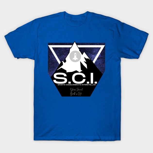 Sports Conglomerate Interstellar T-Shirt by Starman & Pipes